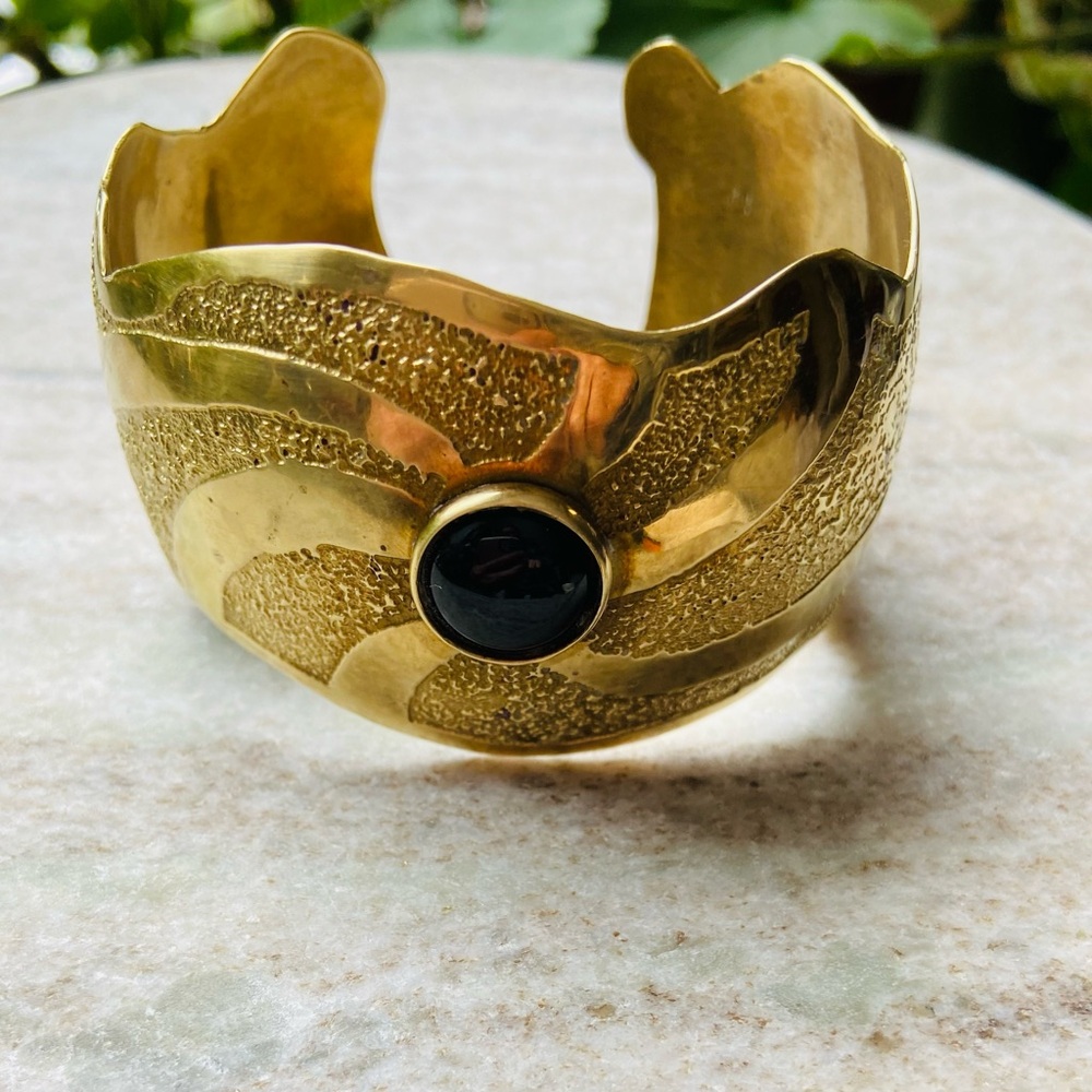 Brass cuff
